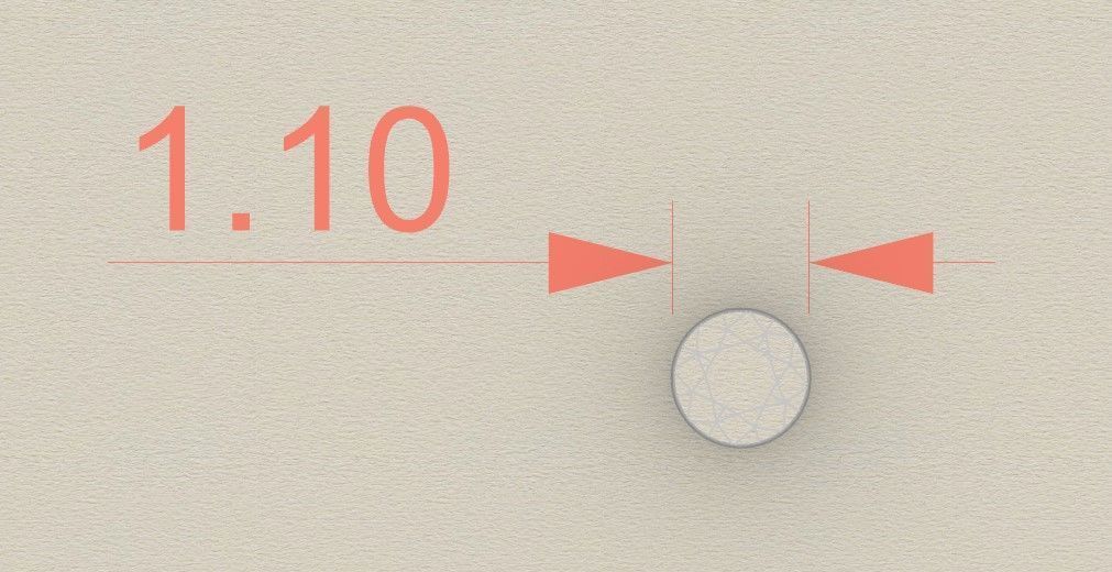 Model 216 Channel Necklace Digit Diamond 2 3D print model_8