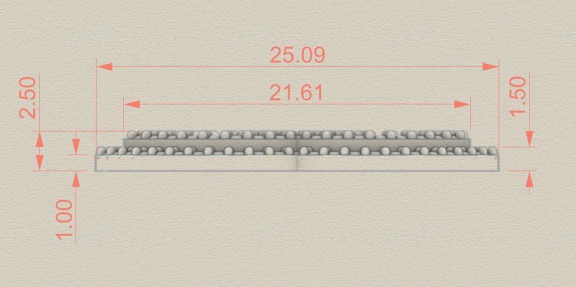 Model 216 Channel Necklace Digit Diamond 2 3D print model_10