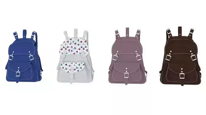 Backpack for 3ds Max and V-ray Renderer