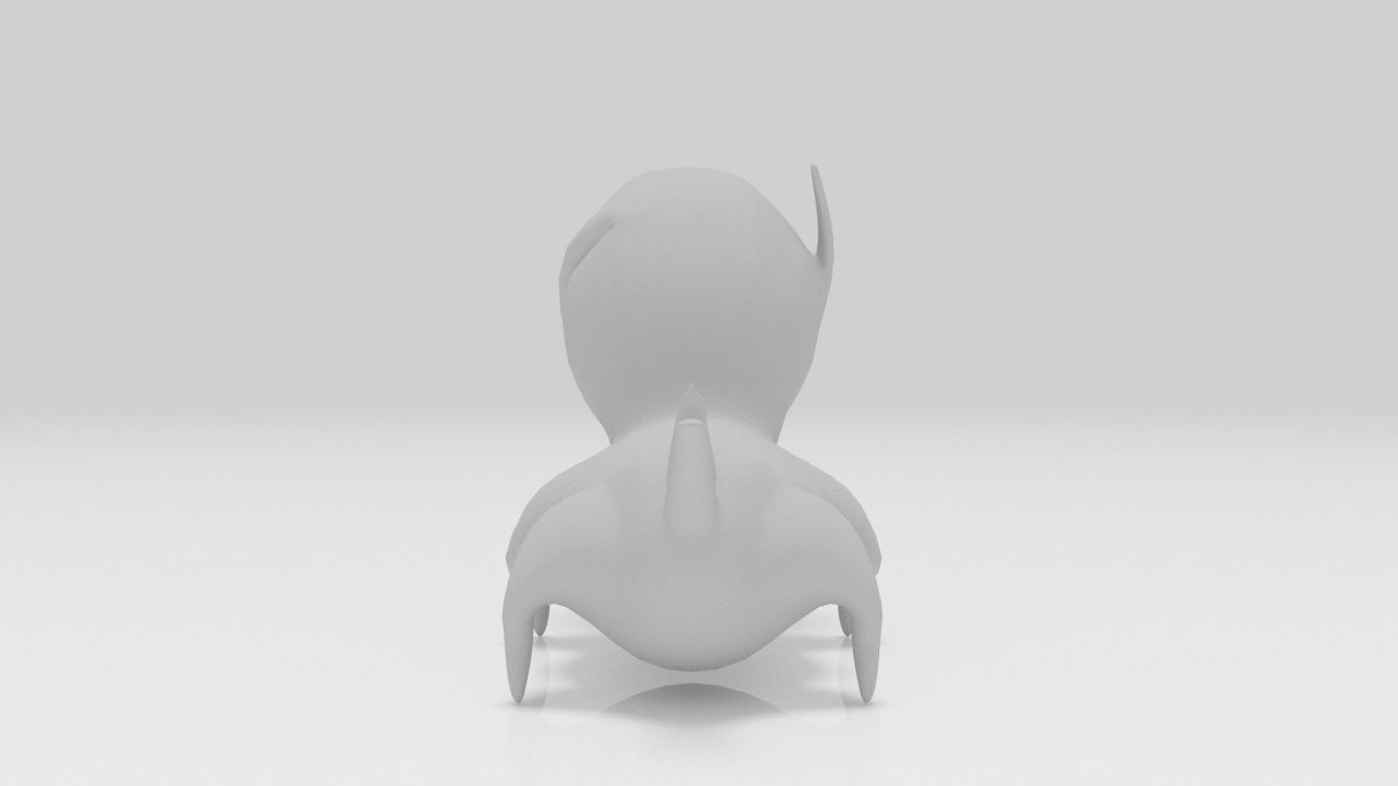 Pets Alien Lowpolys Low-poly 3D model_6