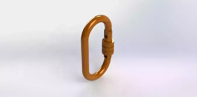 Mosquetao Oval STF Steelflex Carbiner