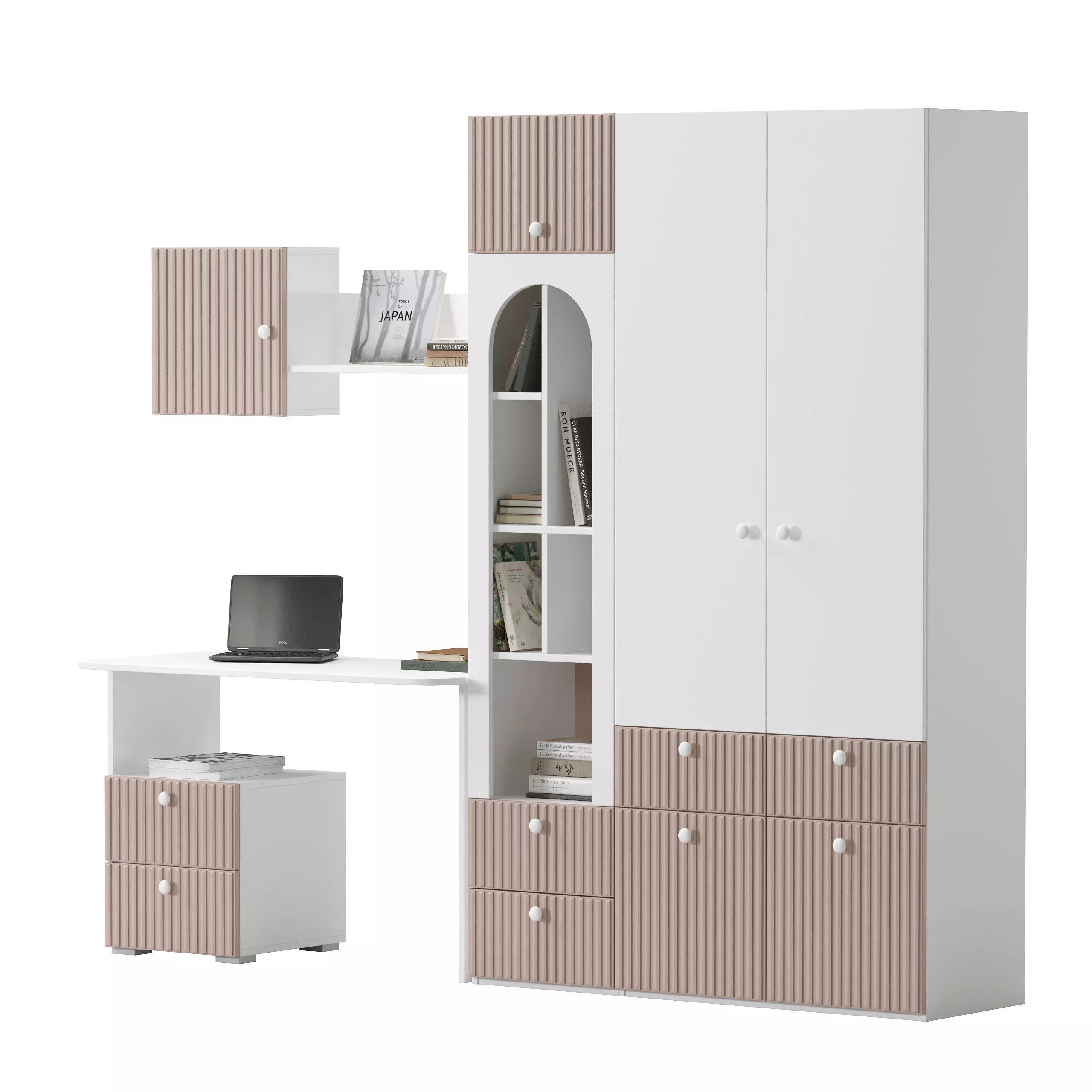 Fox Furniture Set Composition 3D model