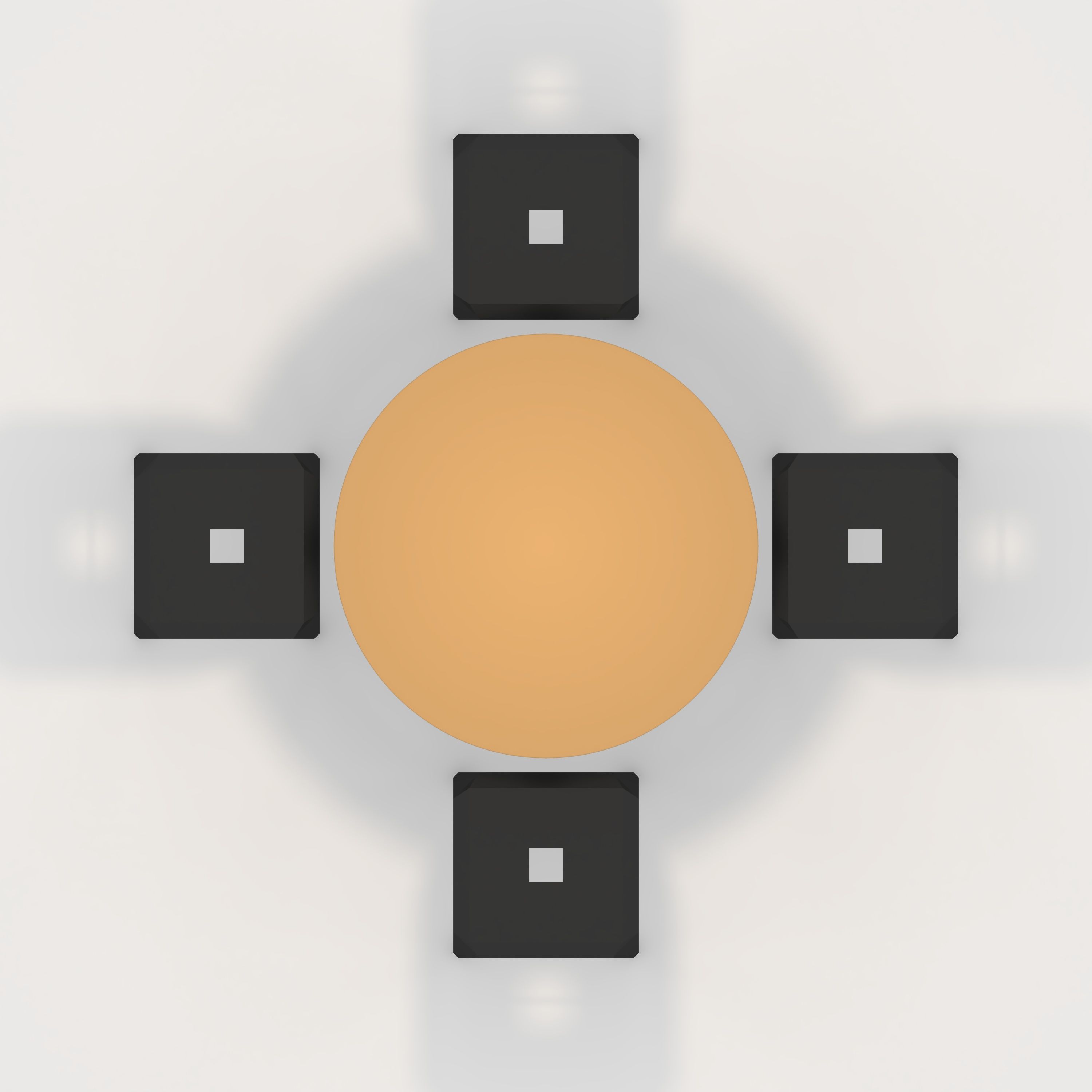 Bar Table And Chair 11 3D model_8