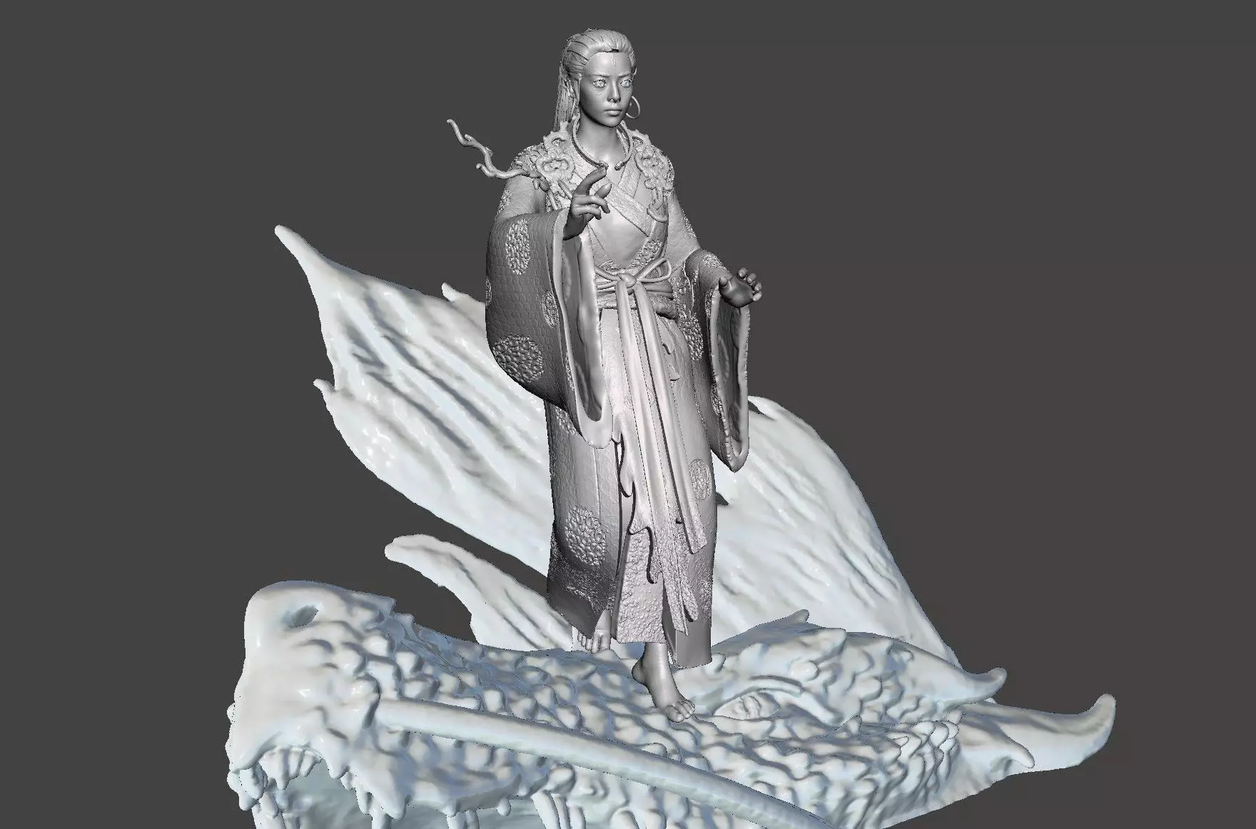 KANG JIN STAR BLACK MYTH WUKONG EXTREME DETAIL STL FOR 3D PRINT 3D print model