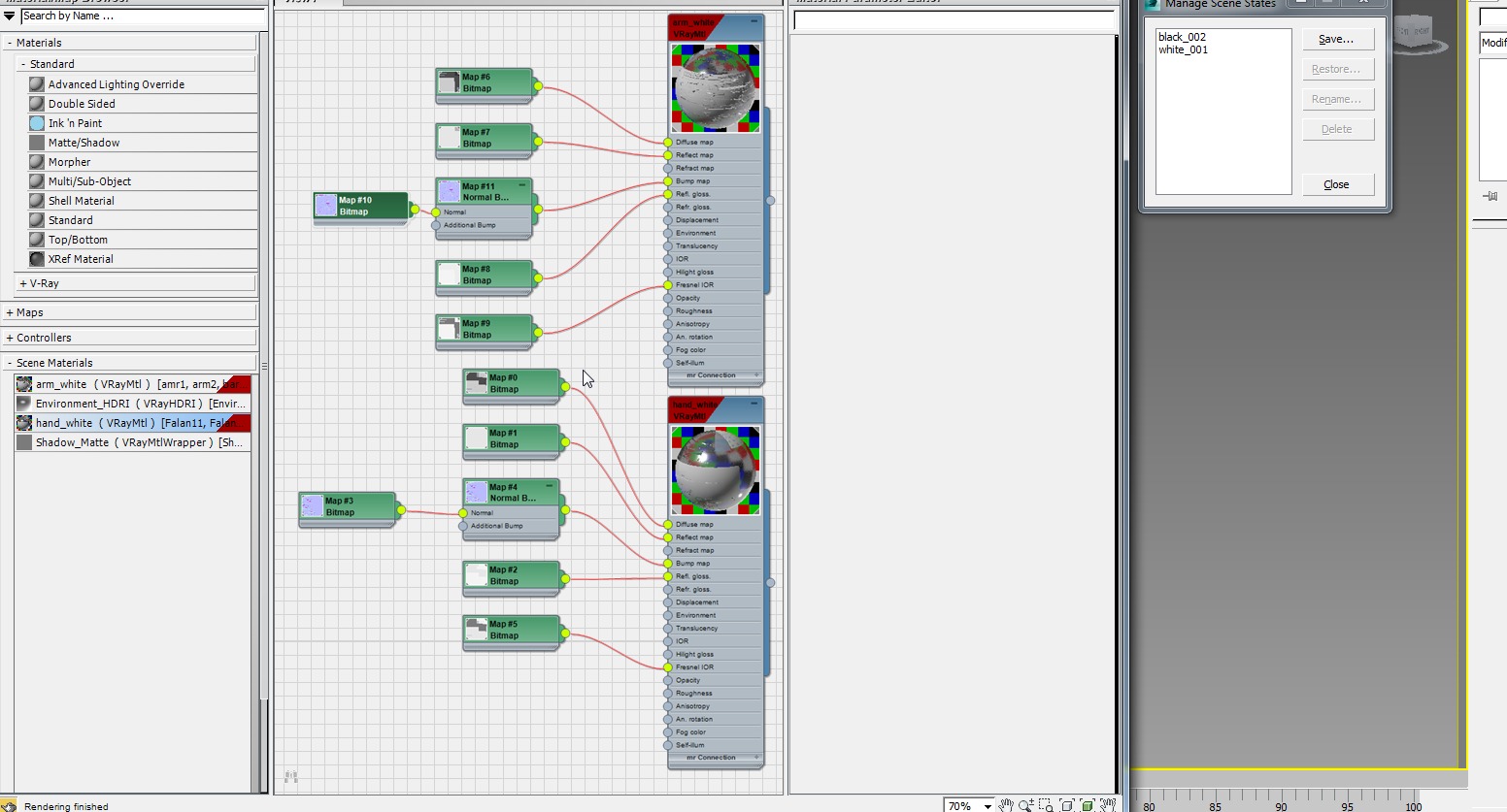 Cyborg arm fist 3D model_12