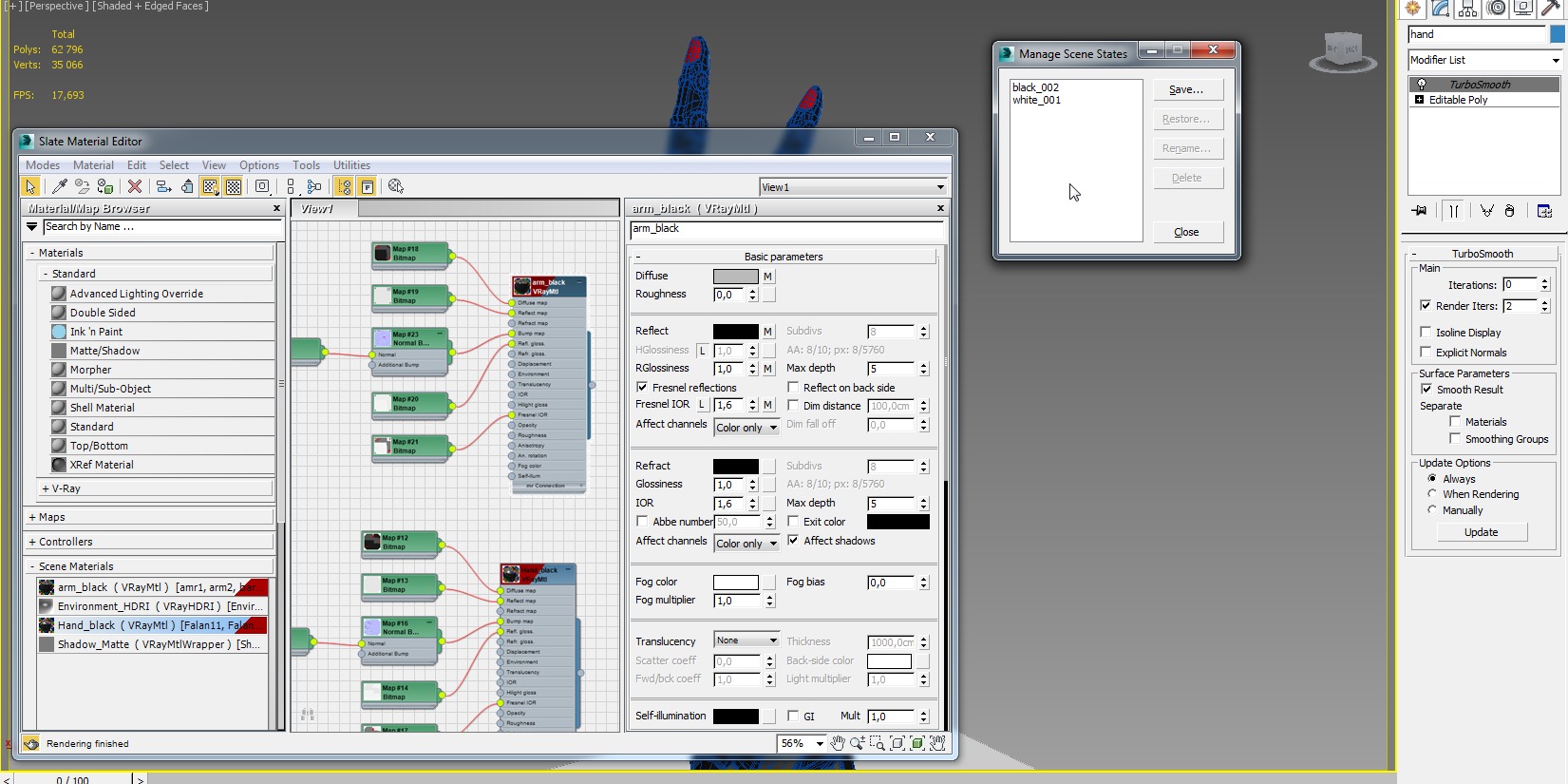 Cyborg arm goat rockers  3D model_11