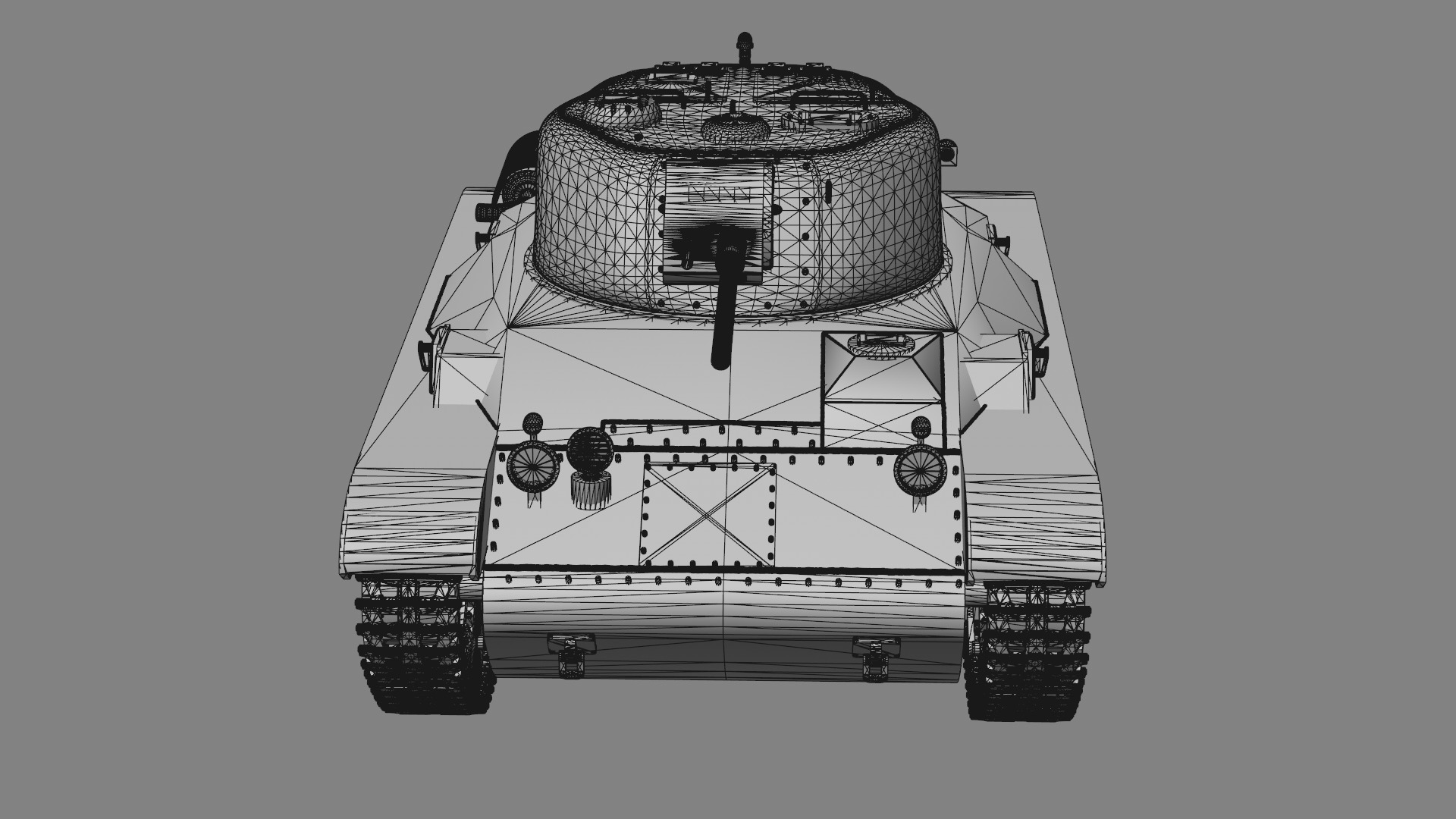 M22 Locust Light Tank Airborne Print Ready 3D print model_10