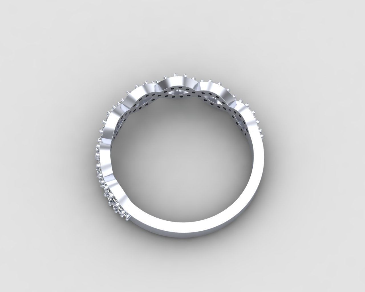 Minimal Eternity ring 134-MW 3D print model_21