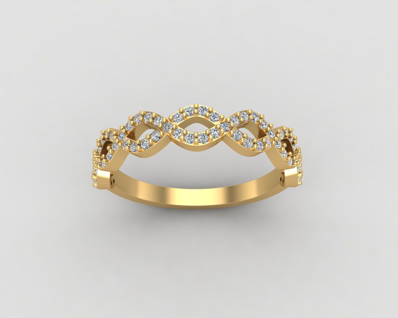 Minimal Eternity ring 134-MW 3D print model_25