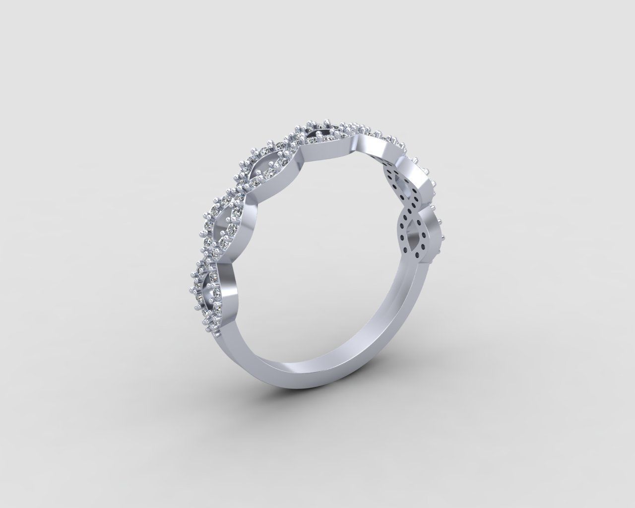 Minimal Eternity ring 134-MW 3D print model_14