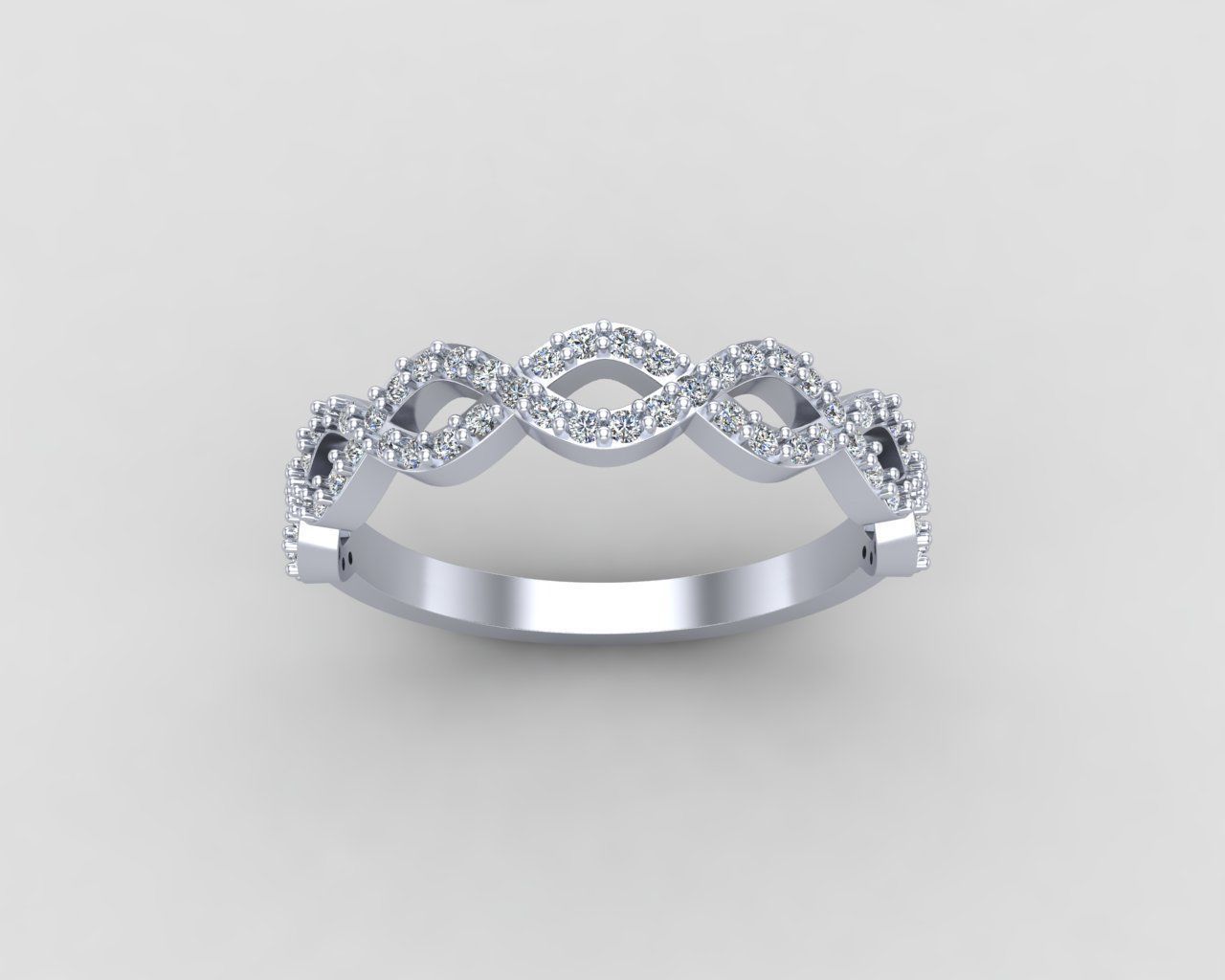 Minimal Eternity ring 134-MW 3D print model_17