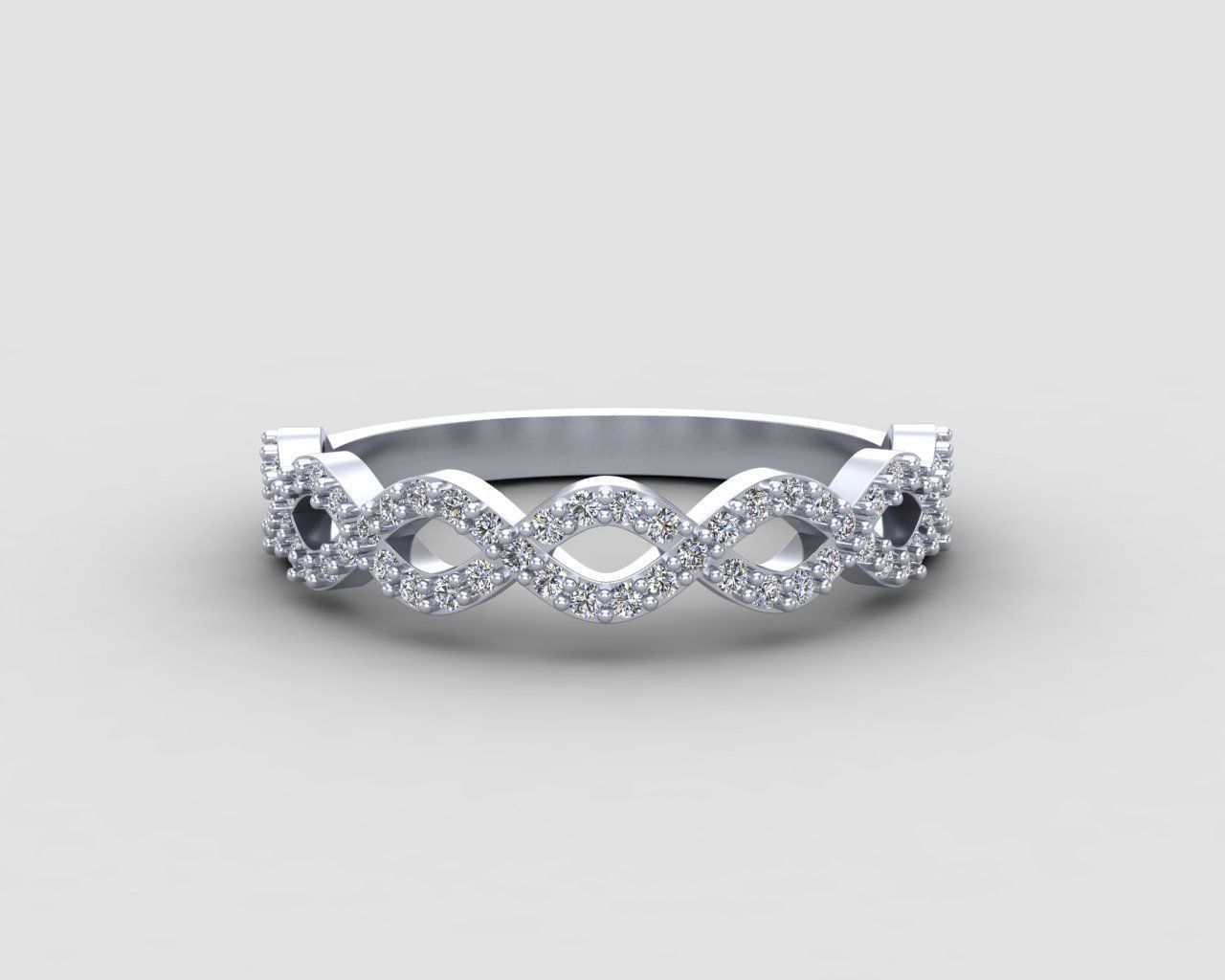 Minimal Eternity ring 134-MW 3D print model_18