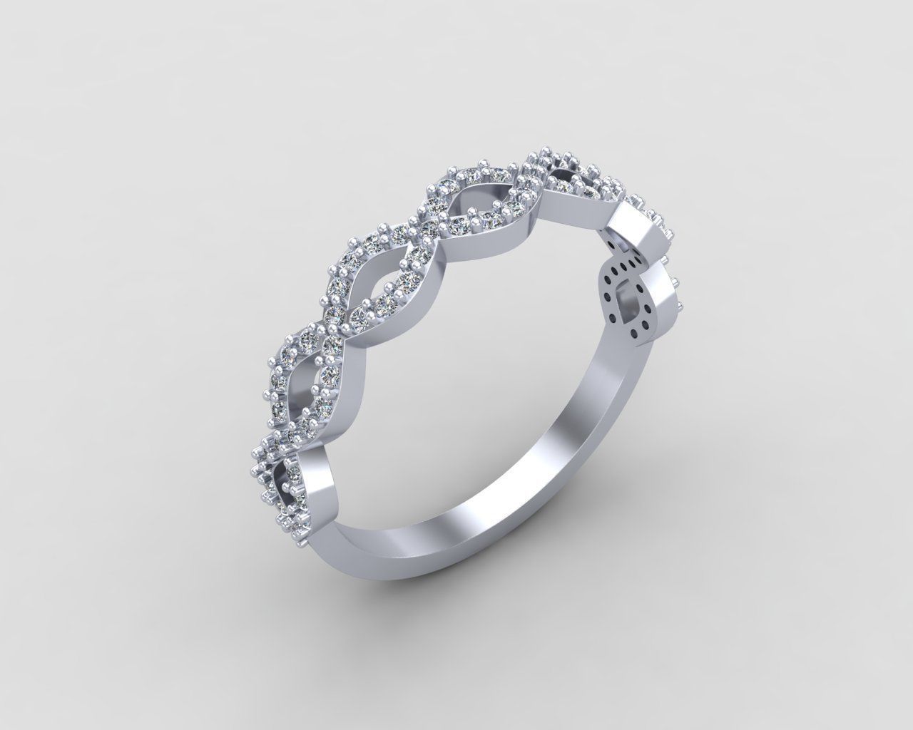 Minimal Eternity ring 134-MW 3D print model_15