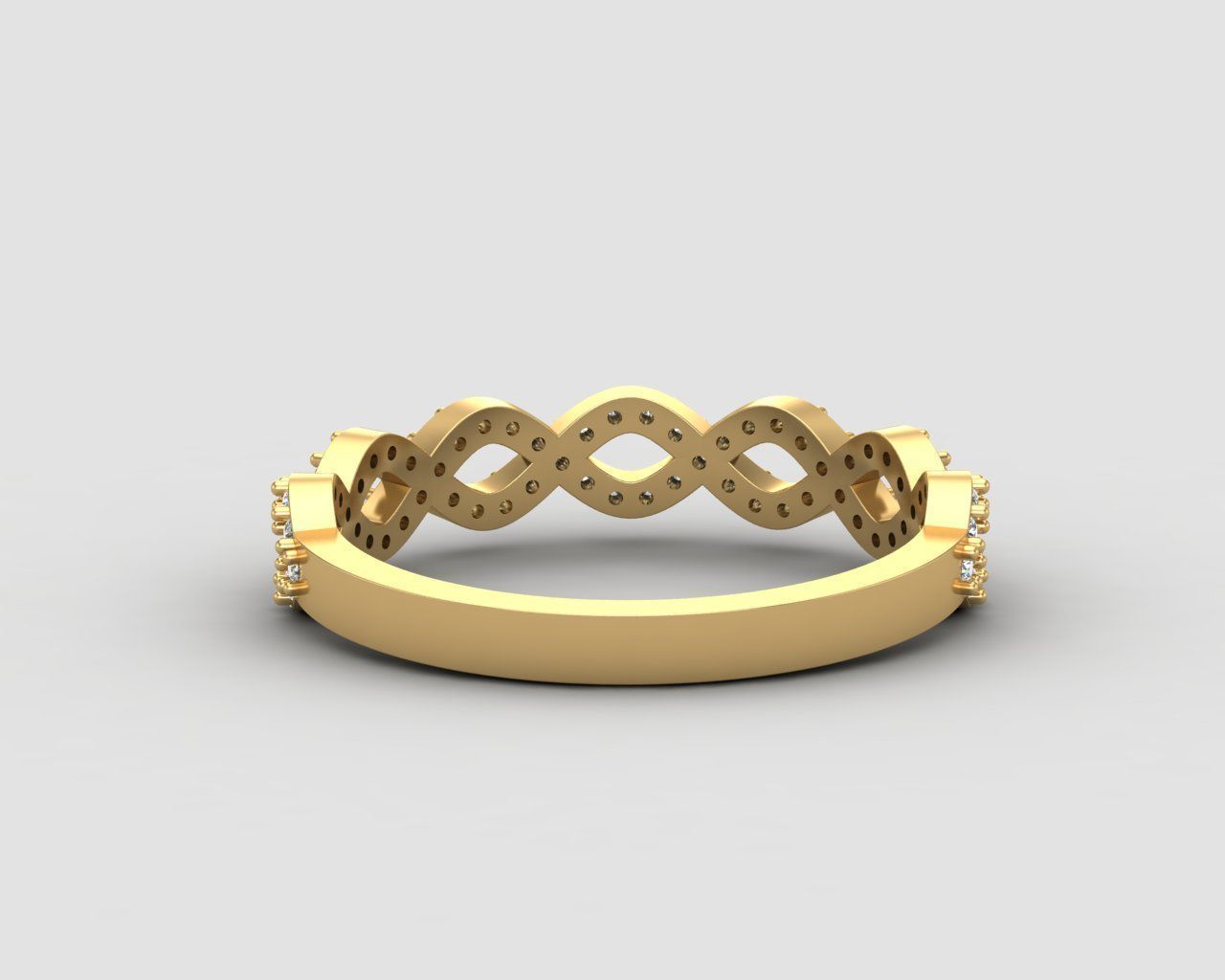 Minimal Eternity ring 134-MW 3D print model_28