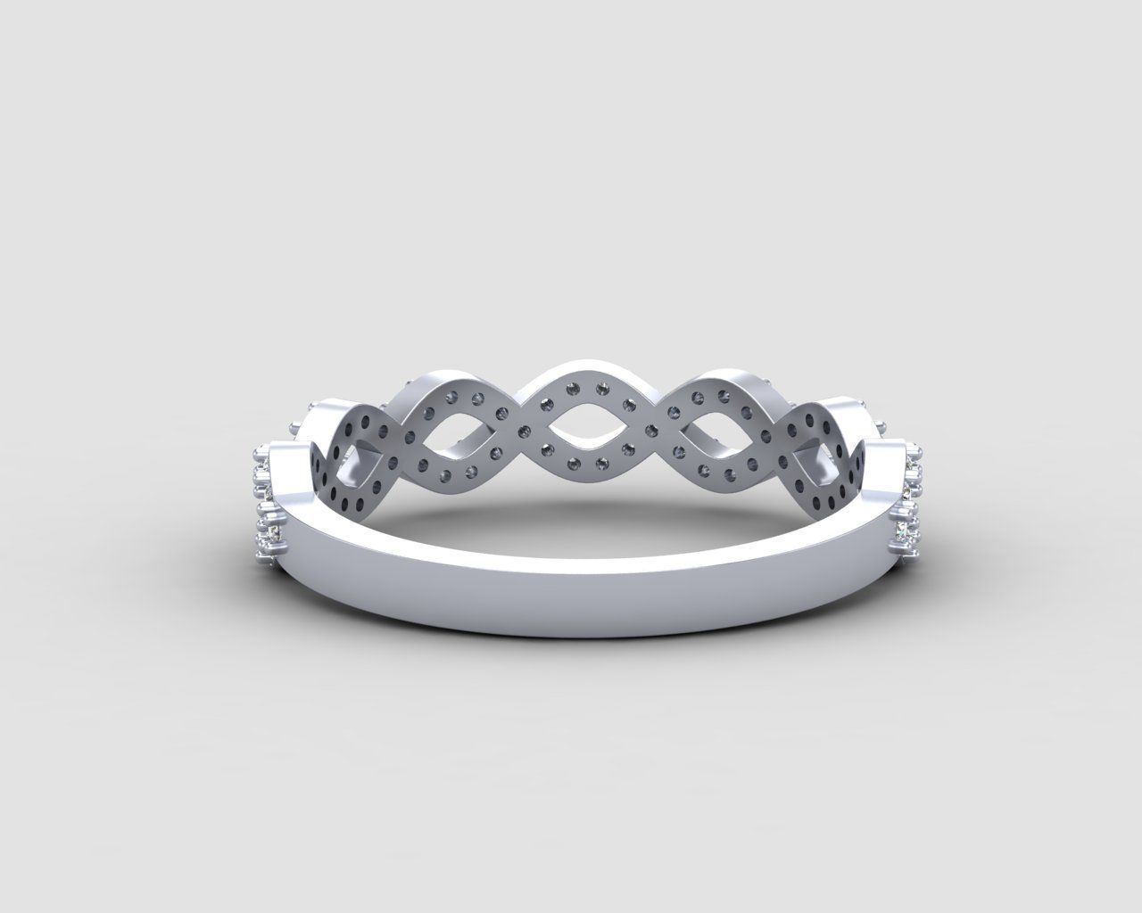 Minimal Eternity ring 134-MW 3D print model_20