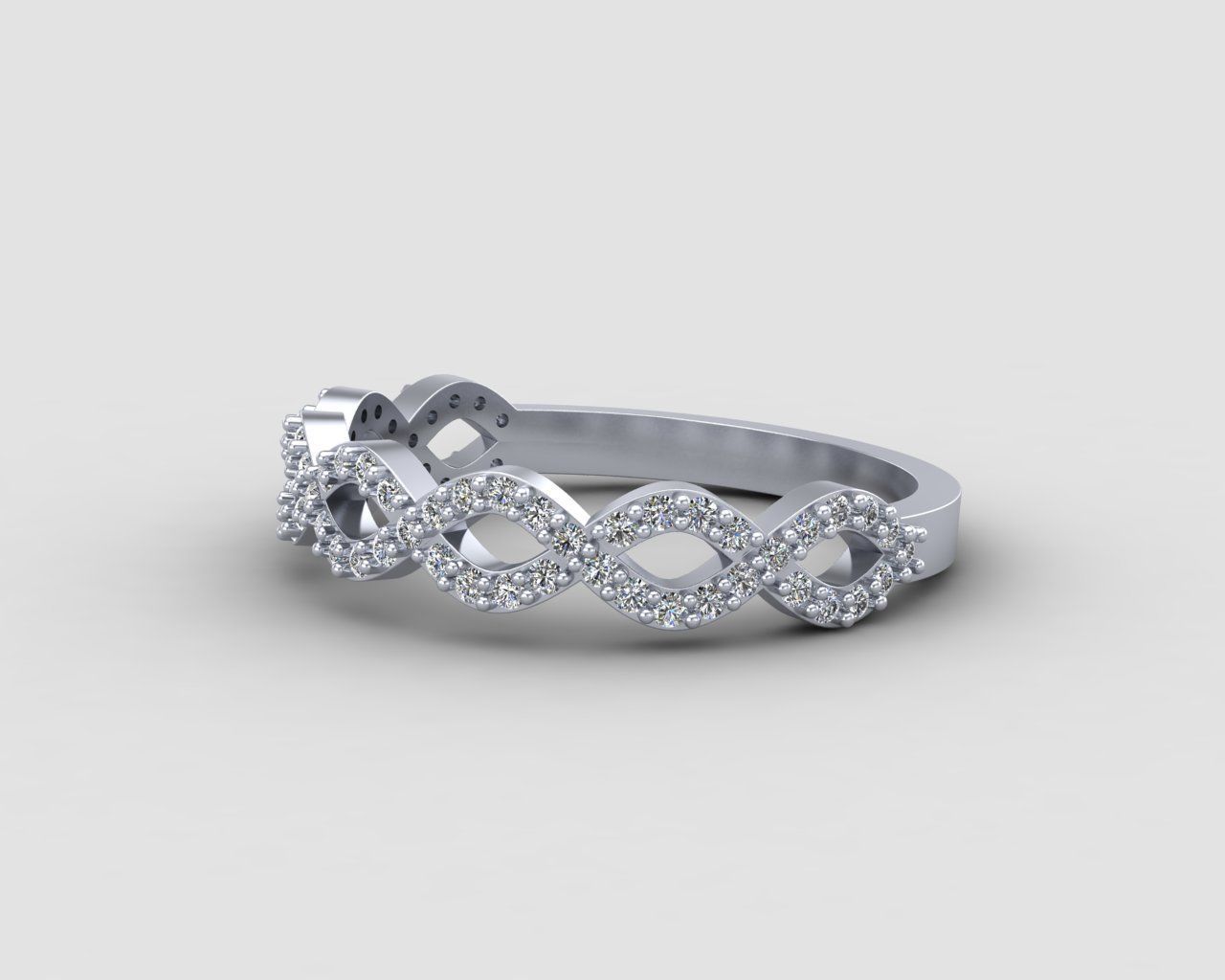 Minimal Eternity ring 134-MW 3D print model_19