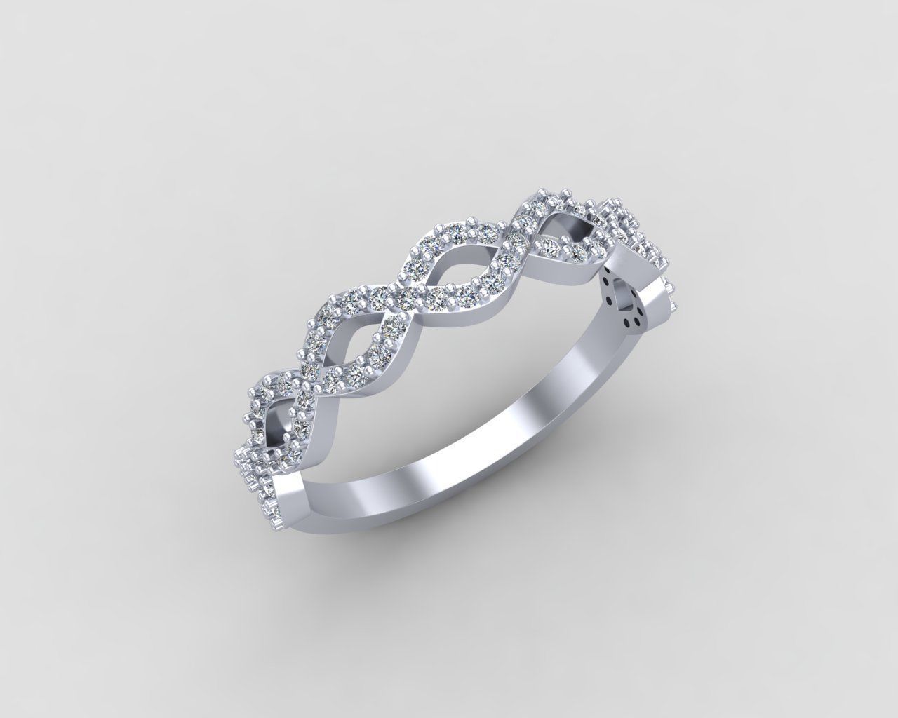 Minimal Eternity ring 134-MW 3D print model_16