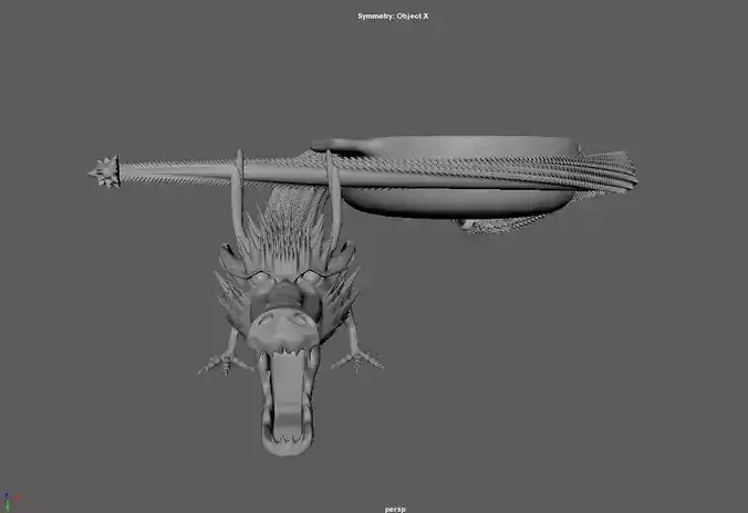 Dragon Spotlight  3D print model