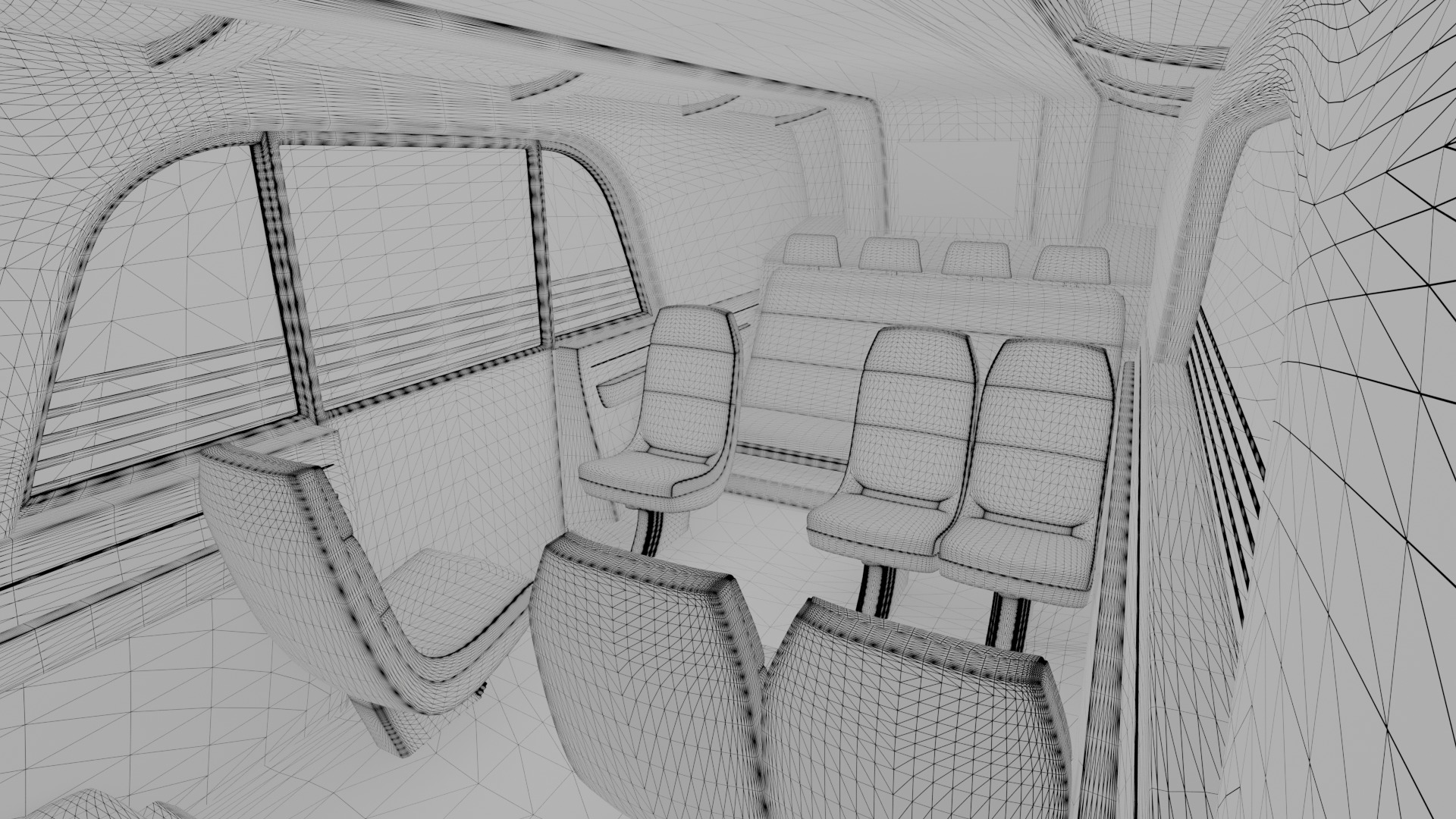 Tesla Robovan Robotaxi Realistic Ready-for-Use With Interior HP 3D model_13