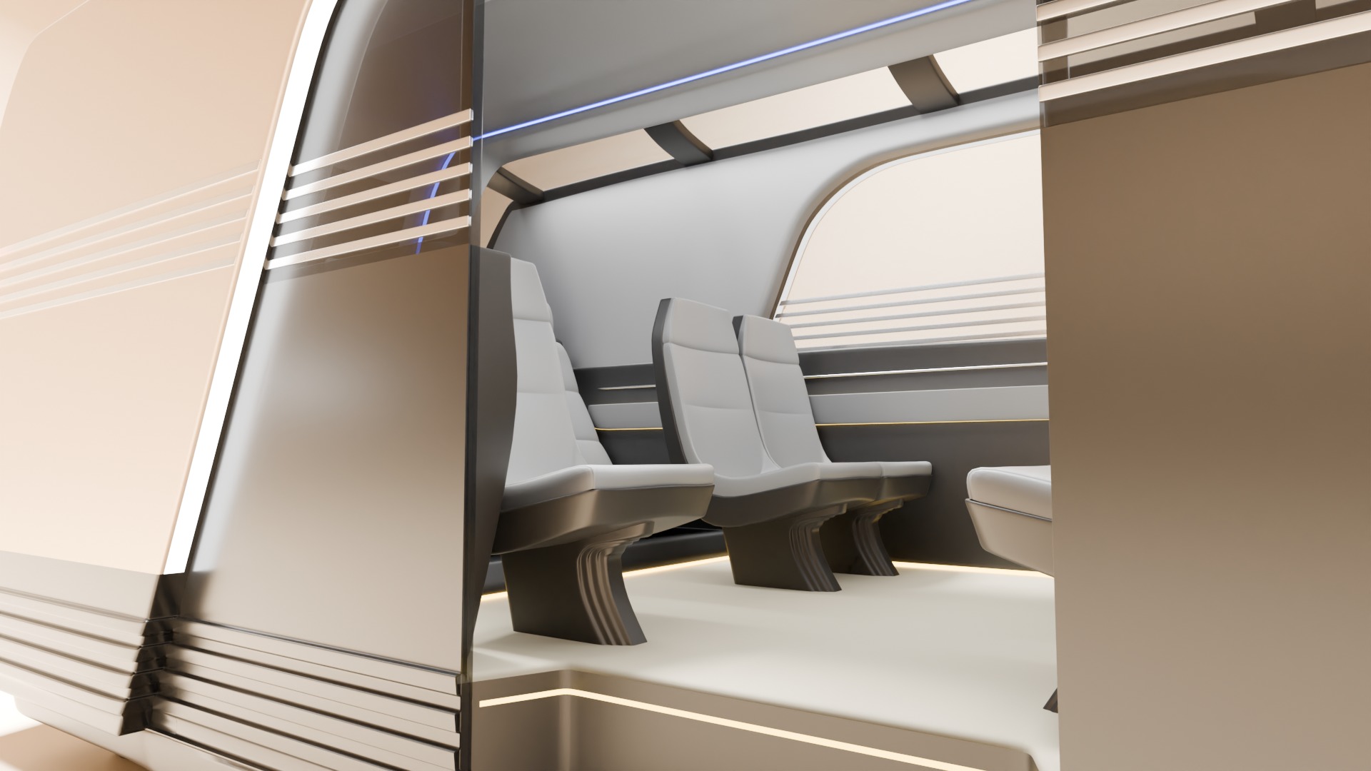 Tesla Robovan Robotaxi Realistic Ready-for-Use With Interior HP 3D model_7