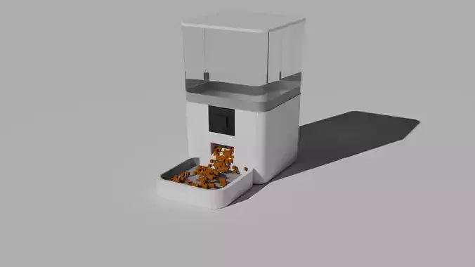 Smart Automated Pet Feeding 3D model