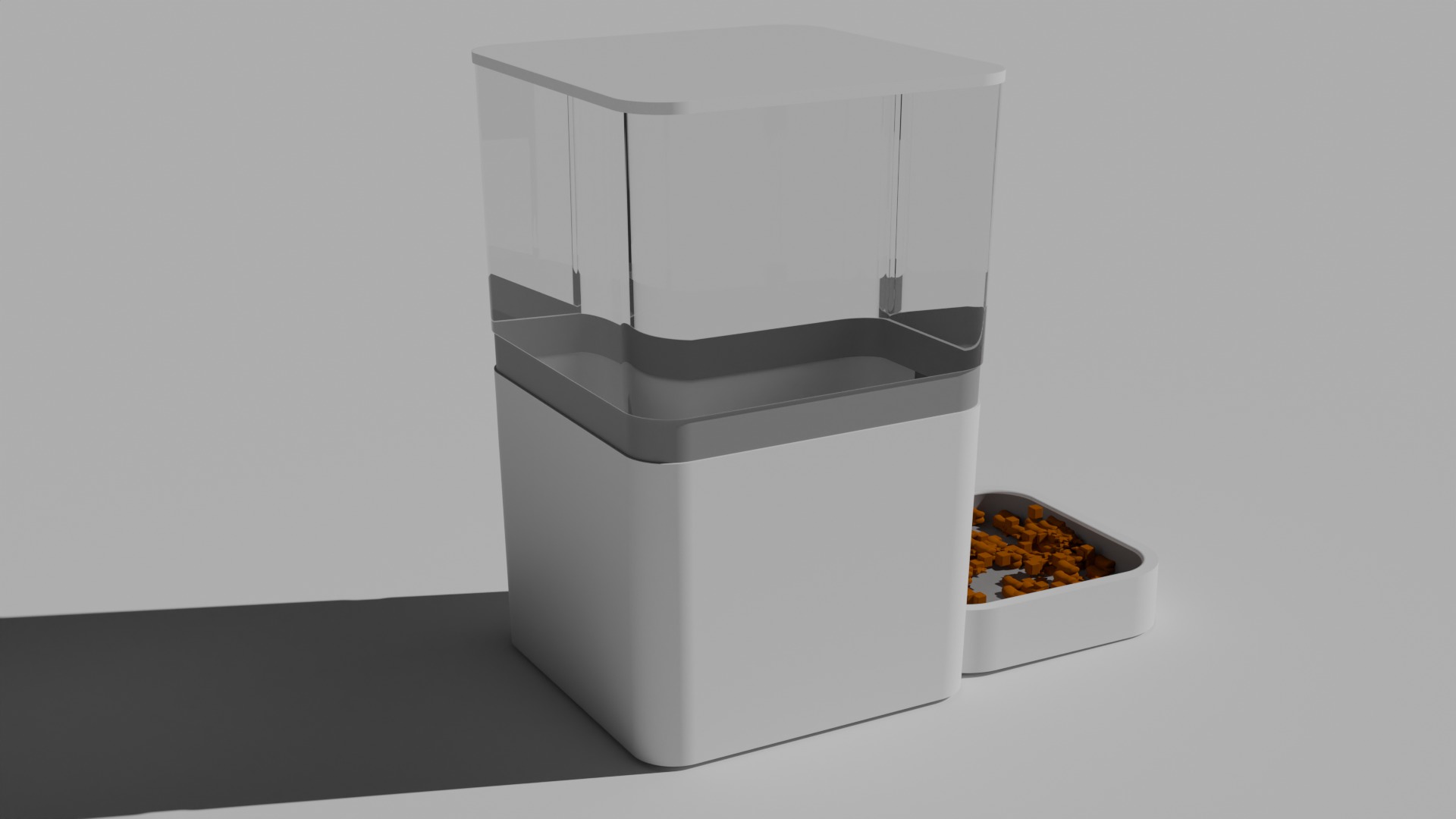 Smart Automated Pet Feeding 3D model_2
