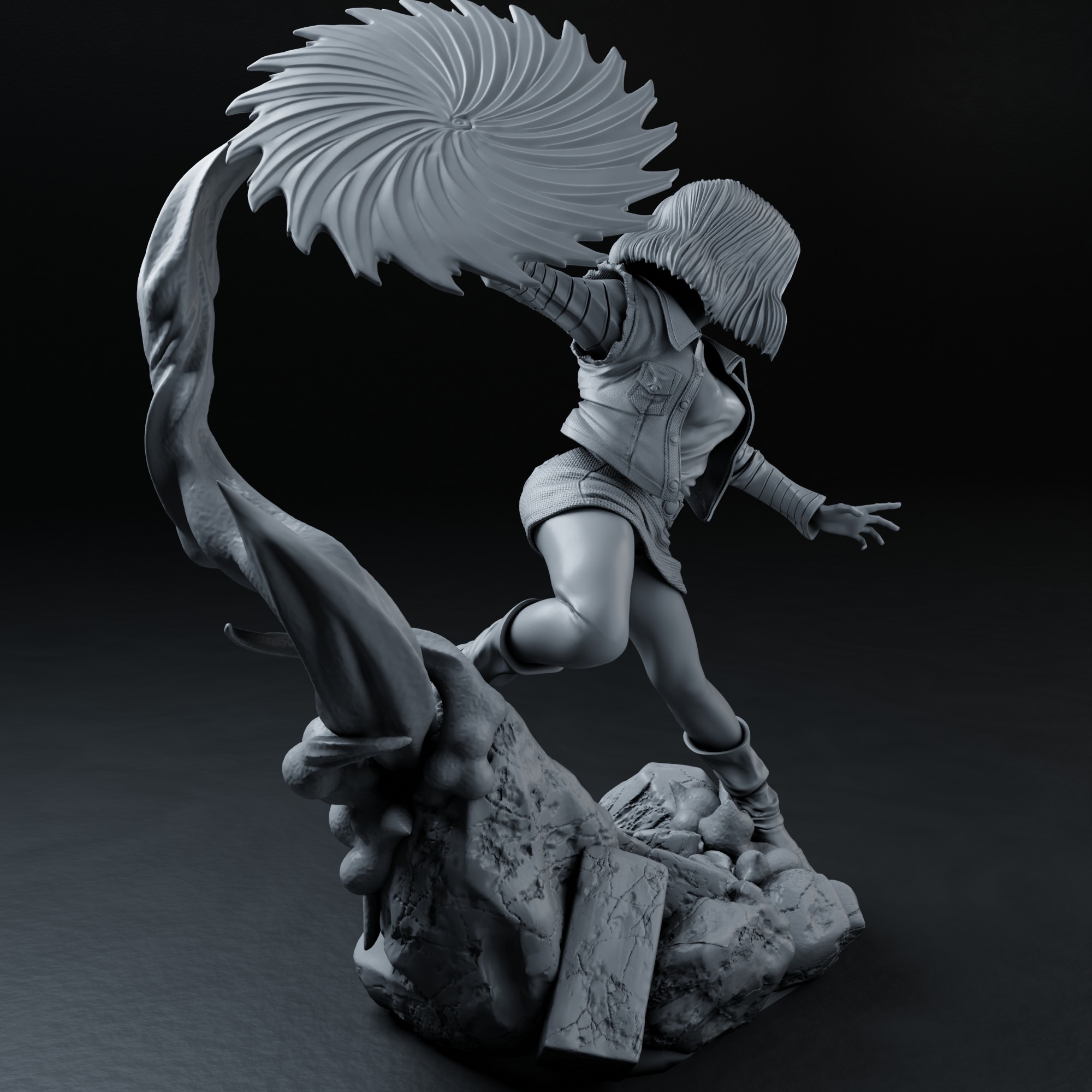 Android 18 - Dragon Ball 3D print model_13