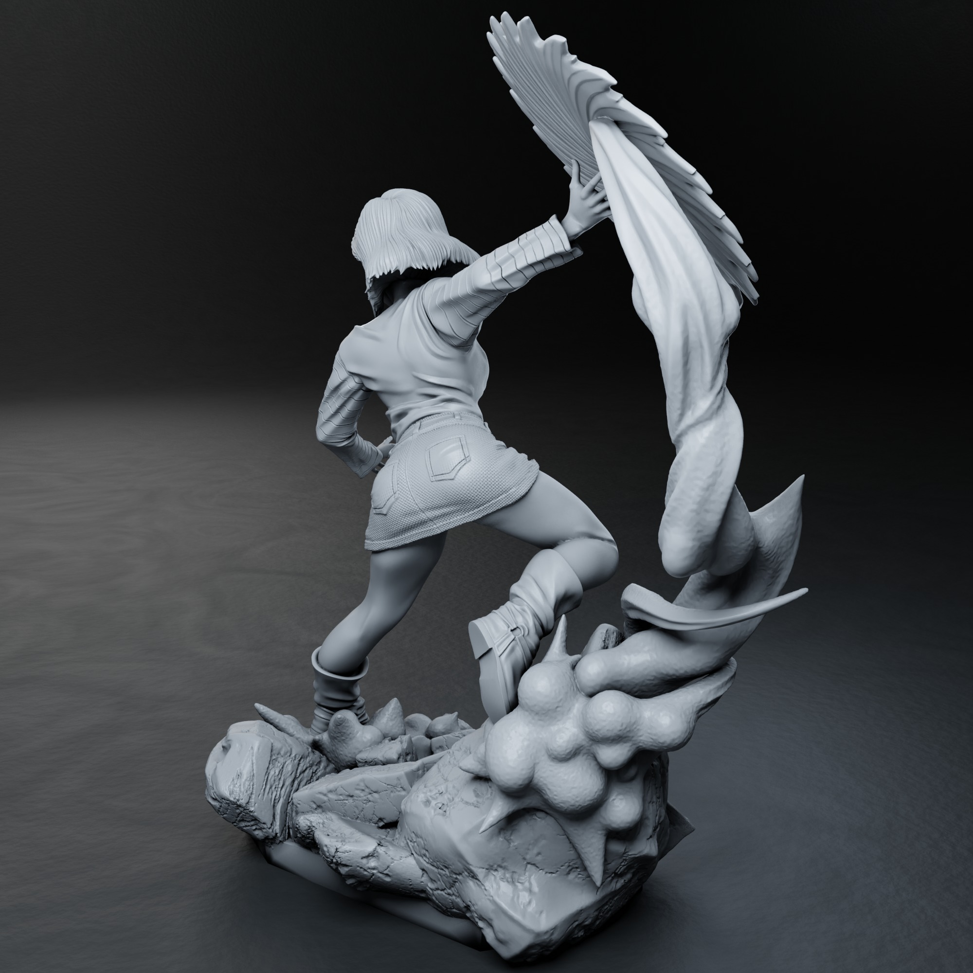 Android 18 - Dragon Ball 3D print model_19