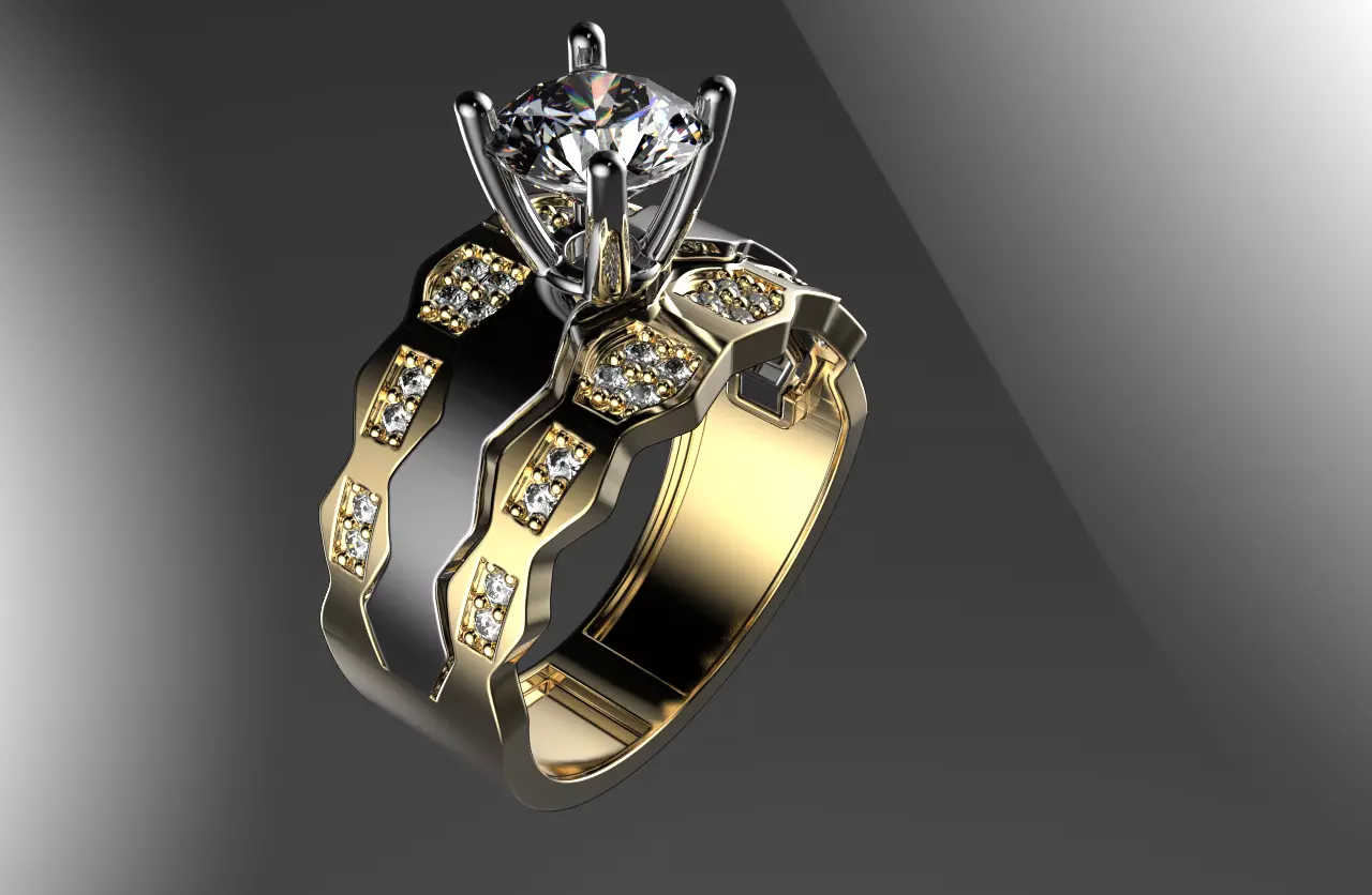 jewelry ring 143 3D print model
