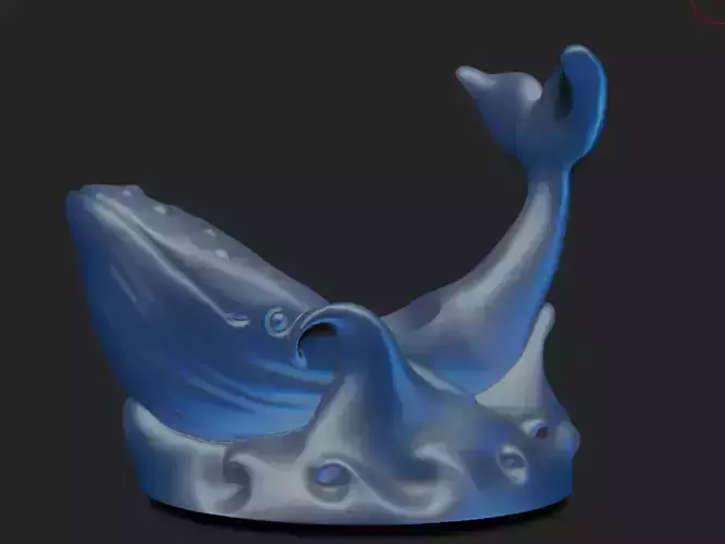 Whale Planter 