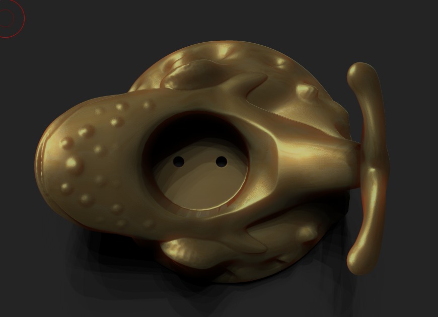 Whale Planter  3D print model_3