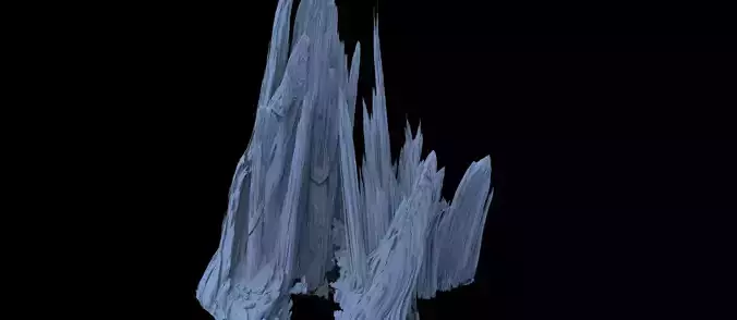 Planet Cliff ridges tall