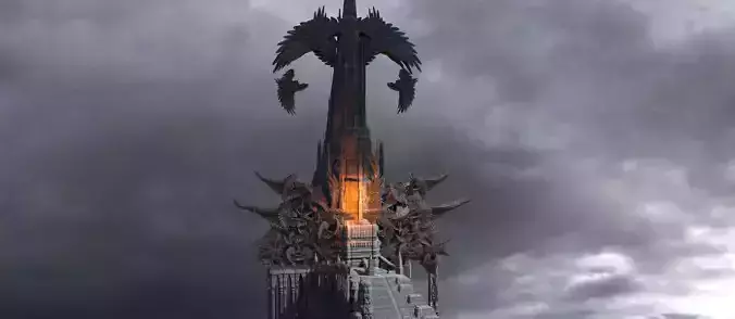 Ishtar Winged crescent mountain