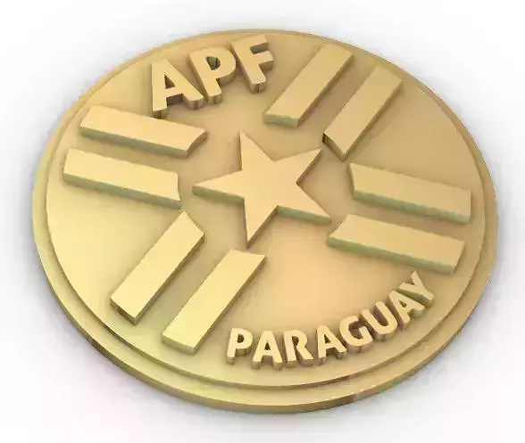 Federacion Futbol Paraguay 3D print model