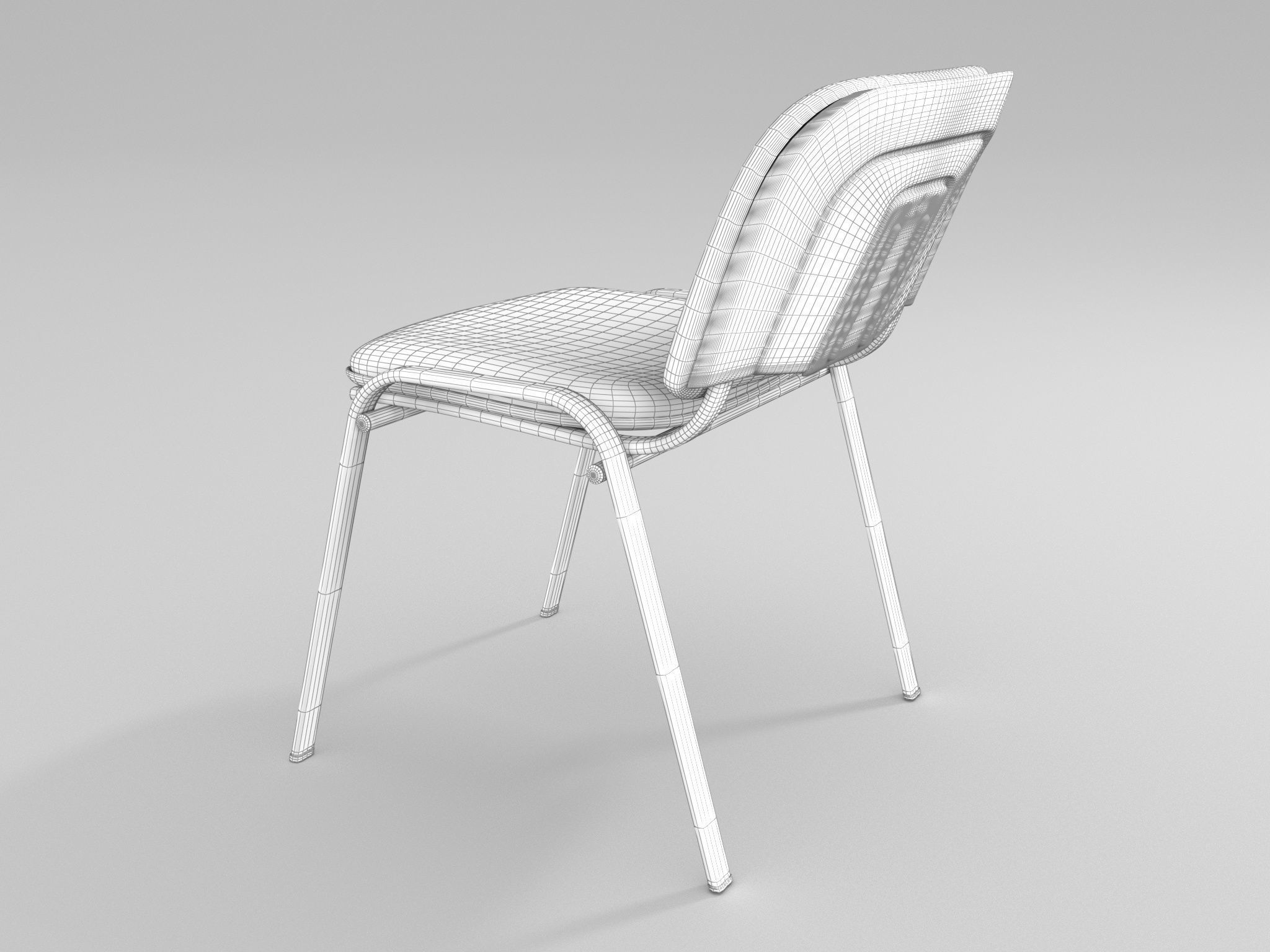 Office chair 3D model_9