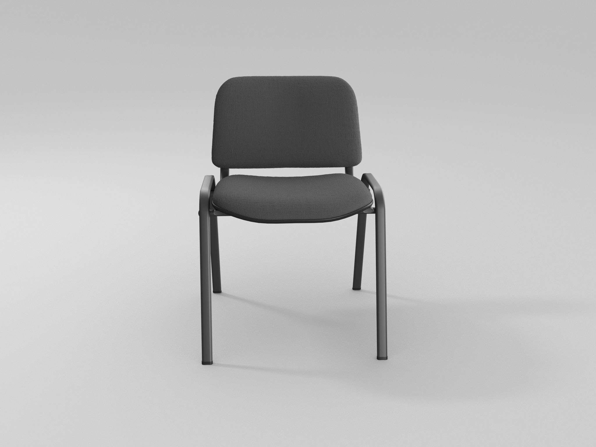 Office chair 3D model_5