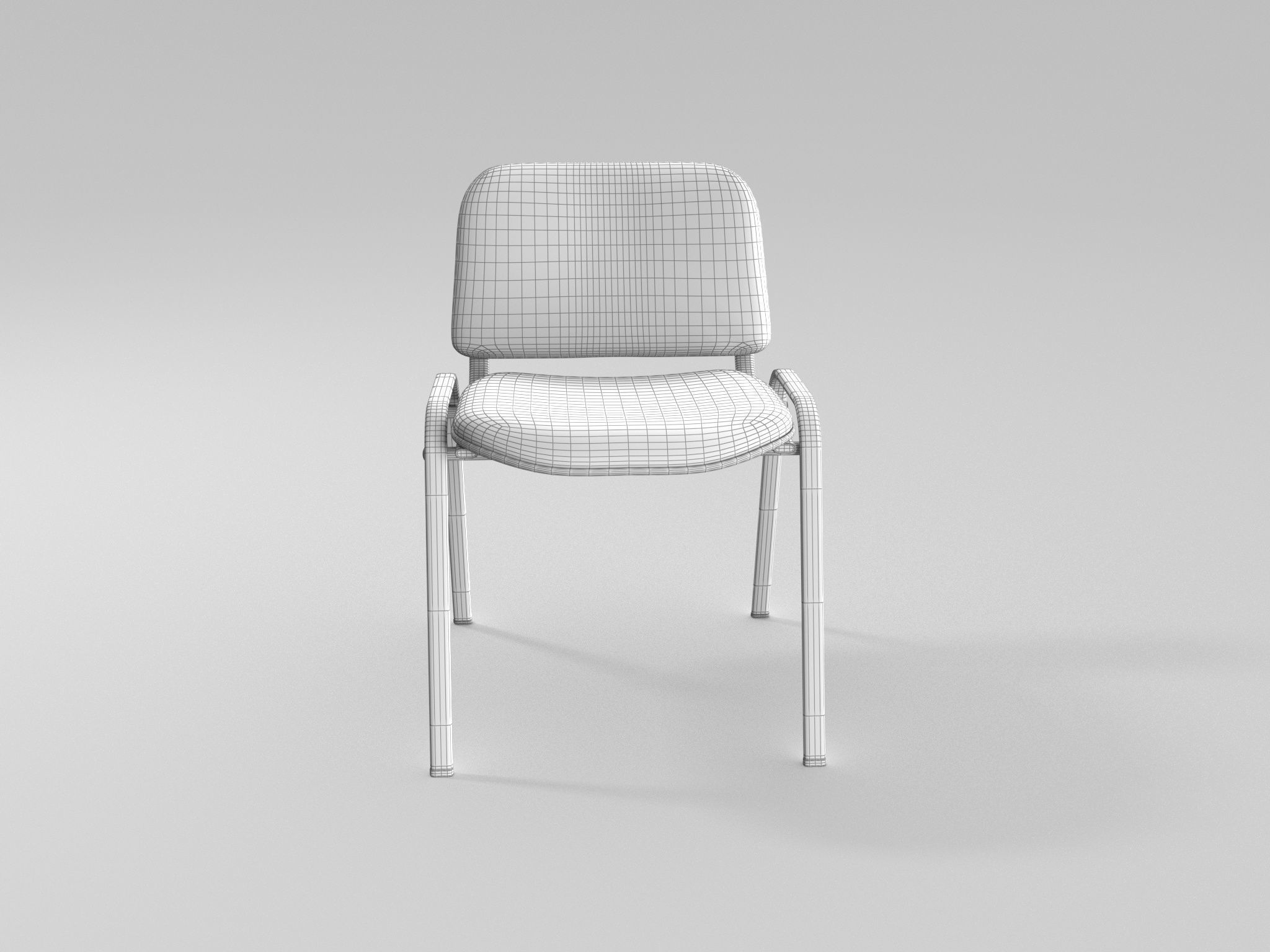Office chair 3D model_7