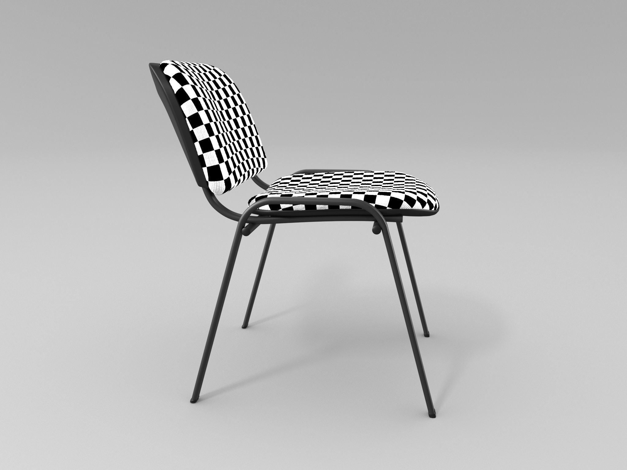 Office chair 3D model_12