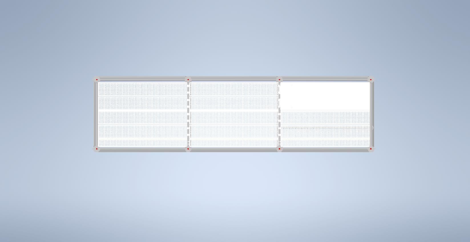 Scaffolding tower for a work at height 4mt-area 6210mmx1570mm 3D model_3
