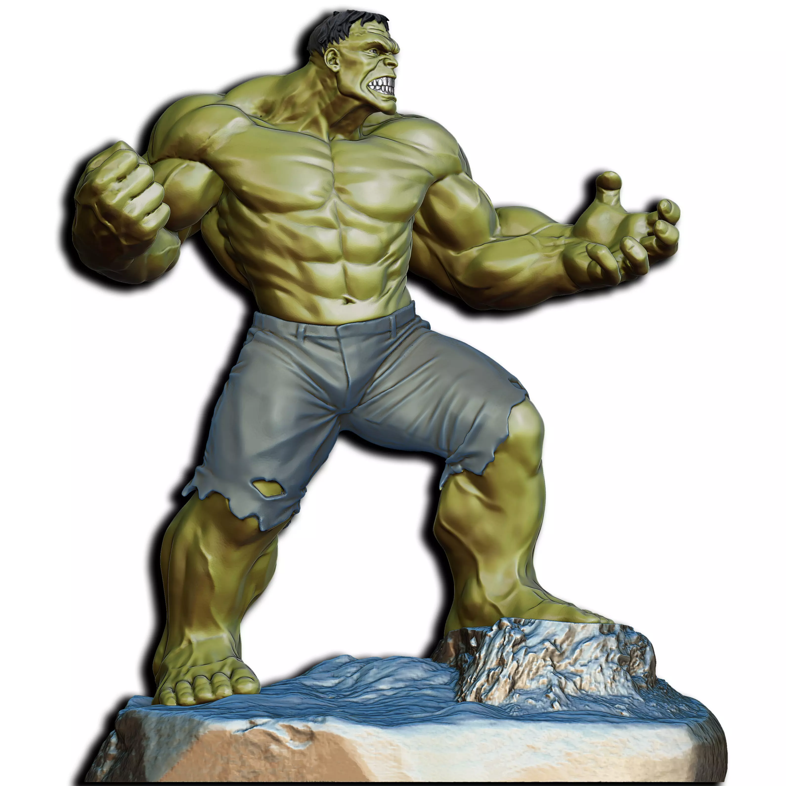 Hulk 3d Print 3D print model_0