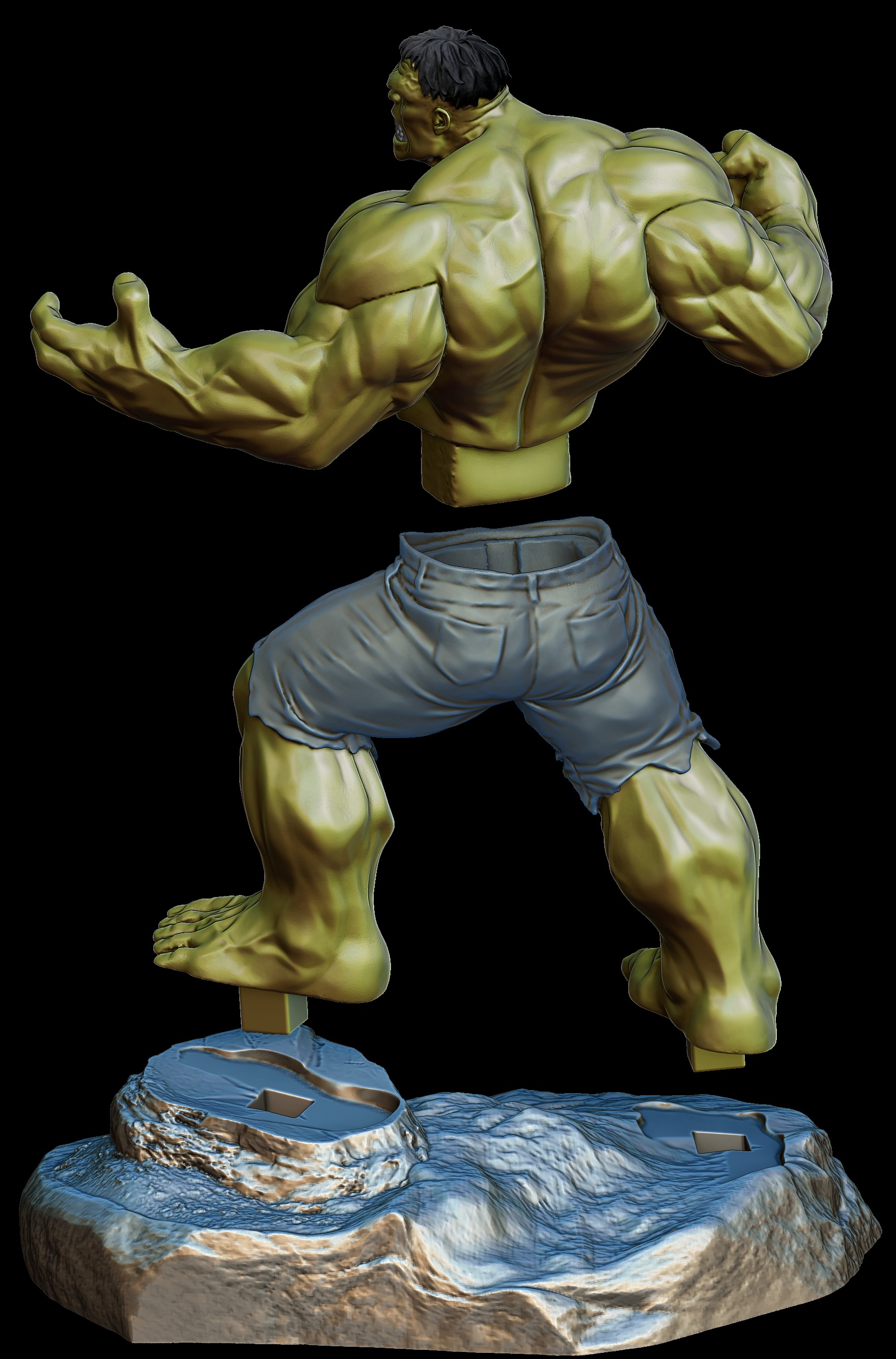 Hulk 3d Print 3D print model_7