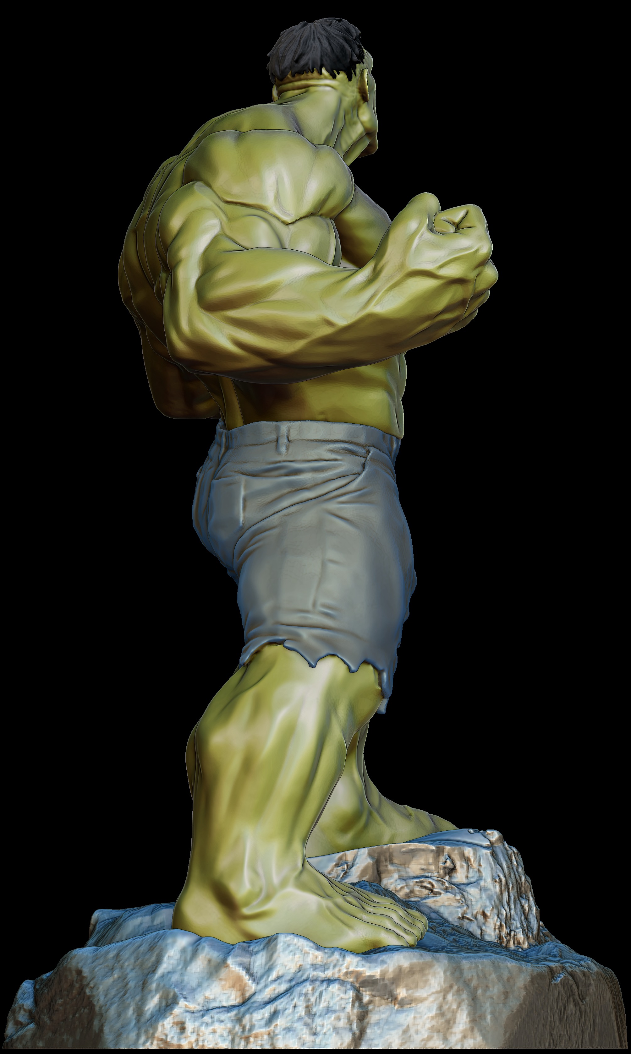 Hulk 3d Print 3D print model_2