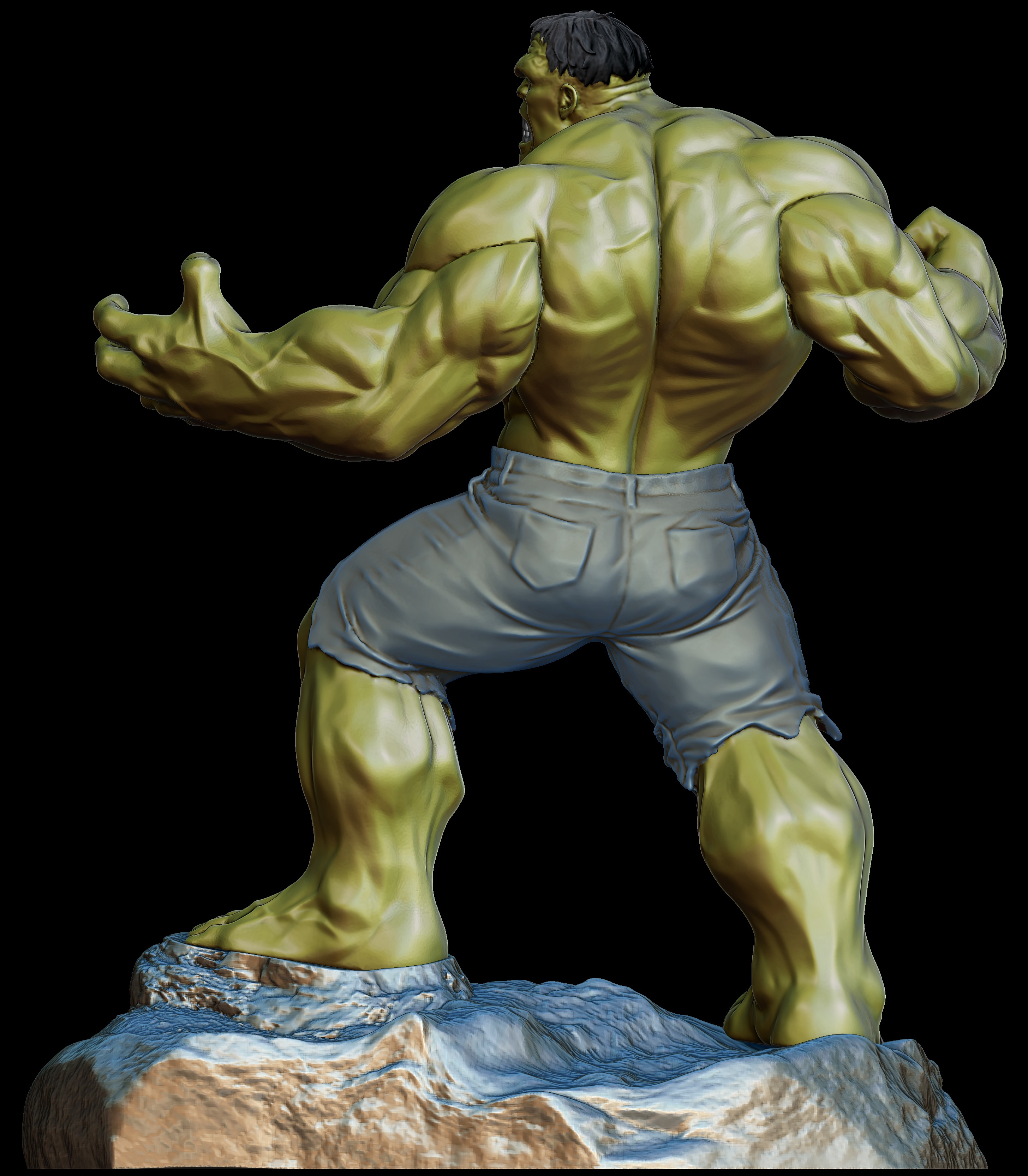 Hulk 3d Print 3D print model_6