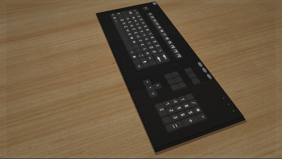 Teclado 3D model_2