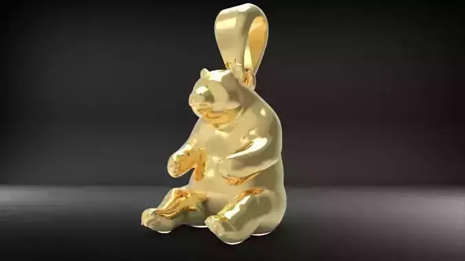 Cute Panda Bear Pendant Necklace Charm Bracelet Jewelry