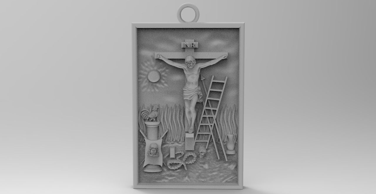 cristo justo juez 3D print model_2
