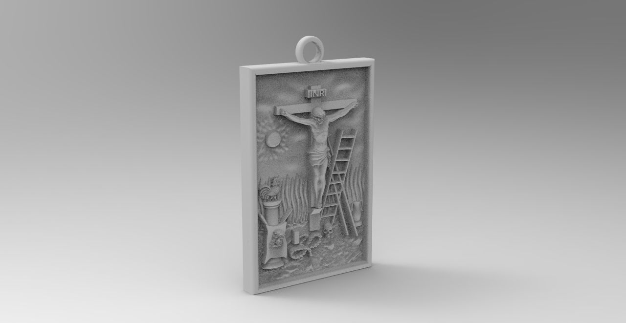 cristo justo juez 3D print model_1