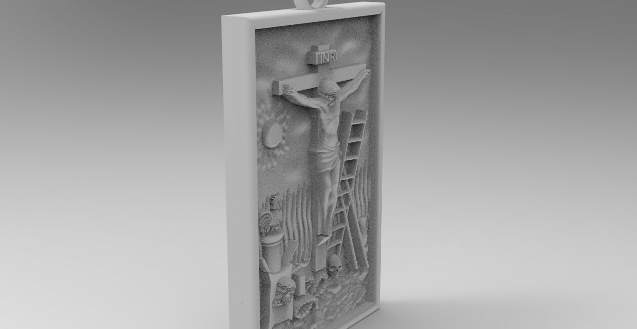 cristo justo juez 3D print model_6