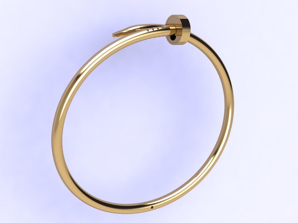 carter nail tip new without stone carite 3D print model_2