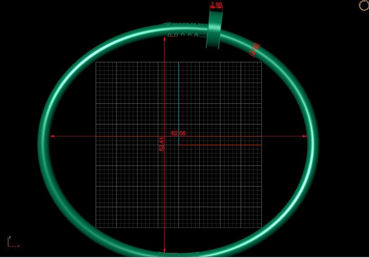 carter nail tip new without stone carite 3D print model_1